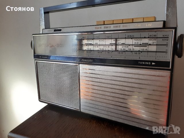 Радио SONATA -201 СССР, снимка 4 - Радиокасетофони, транзистори - 43071051