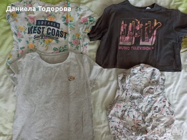 Голям Лот от дрехи за момиче 146-152, снимка 4 - Детски тениски и потници - 50397625