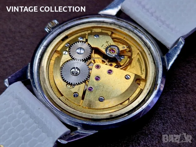 BENTONS Melton Mowbray Швейцарски Часовник  Механичен 21 Камъка SWISS MADE, снимка 3 - Антикварни и старинни предмети - 48356987
