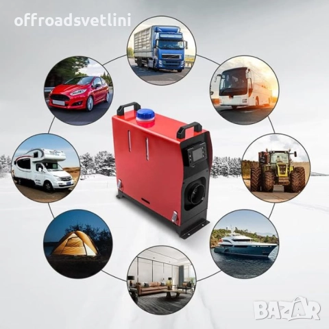 Суха дизелова печка за каравана, бусове, кемпери - 12V/24V/220V – 5 kW, снимка 3 - Аксесоари и консумативи - 52075005