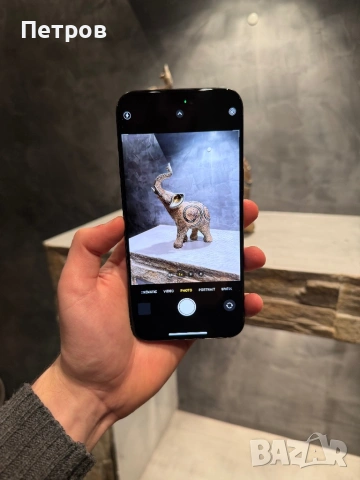 100% battery! КАТО НОВ Iphone 15 Pro Max Blue Titanium, снимка 11 - Apple iPhone - 53287084