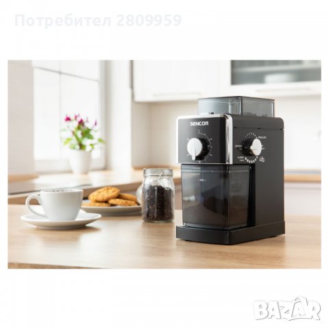 Кафемелачка Sencor - SCG 5050BK, 110W, 17 настройки, снимка 8 - Кафемашини - 39527408