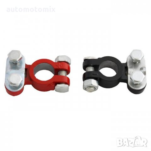 КЛЕМИ ЗА АКУМУЛАТОР 2БР. - 18263, снимка 2 - Аксесоари и консумативи - 35657771