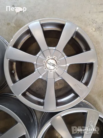  Алуминиеви джанти OZ за Ауди Шкода Фолксваген  Мерцедес 5х112 -5х100-17 ски, снимка 4 - Гуми и джанти - 49711518