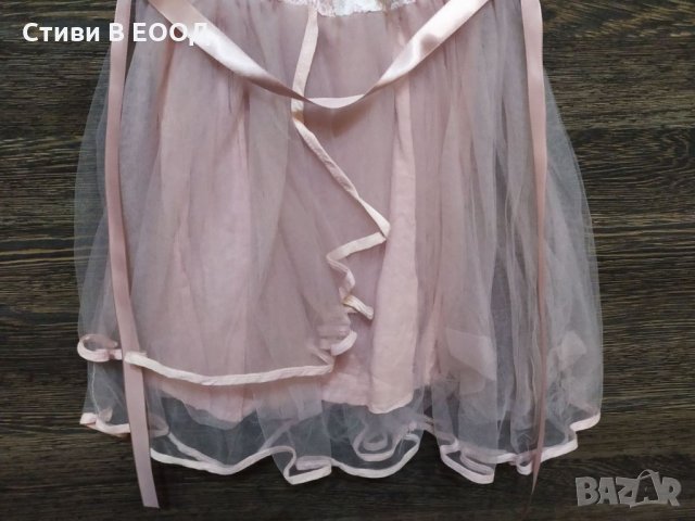 Детска рокля зелена Цвете- , - 2/3 год . -Ново, снимка 6 - Детски рокли и поли - 24243265