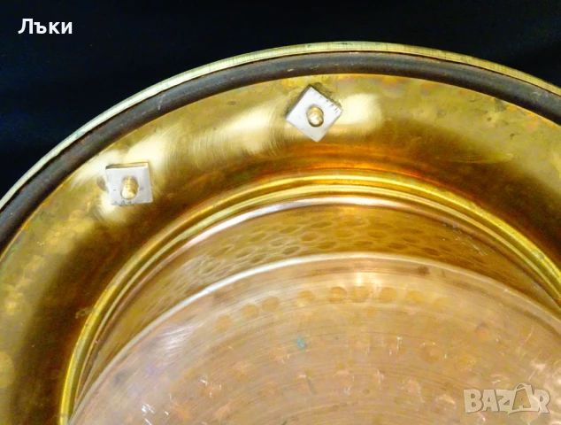 Медно барбекю на дървени въглища 3 кг.,мангал. , снимка 7 - Антикварни и старинни предмети - 51183994