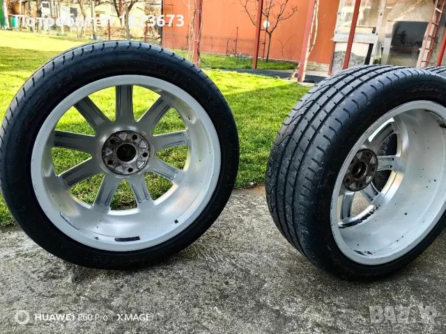 Джанти за Ауди 18 5x112 57.1 ет43 с летни гуми 245 40 18 , снимка 5 - Гуми и джанти - 50355745