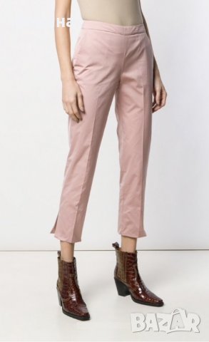 НАМАЛЕН - Twinset Нов елегантен розов панталон, снимка 2 - Панталони - 36990873