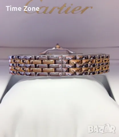 Cartier Panthere De Cartier 30mm x 23mm Steel & Yellow Gold White Dial Дамски Различни Варианти, снимка 7 - Дамски - 47990608
