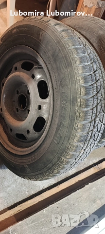зимни гуми с джанти 2 броя , снимка 6 - Гуми и джанти - 53215180