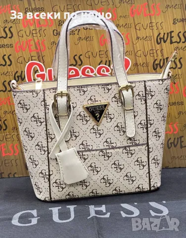 Guess Дамска Чанта Гес - Налични Различни Цветове Код D2199, снимка 7 - Чанти - 49428702