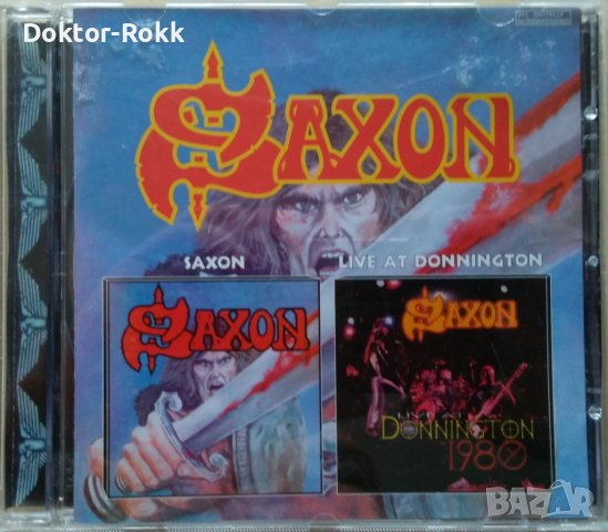 Saxon – Saxon 1979 / Live At Donnington 1980, снимка 1 - CD дискове - 40475258