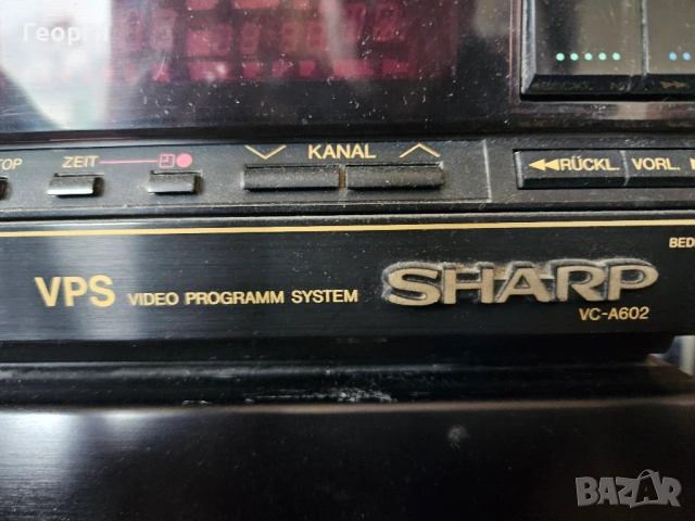 Видиорекордер Sharp VC-A602, снимка 2 - Други - 53250510