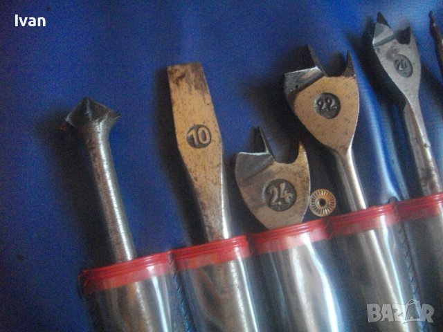 К-т Дърводелски Свредла-Старо Качество-WEST GERMANY-Dolpelst Gernacht-10-24мм-В Калъф-Инструменти, снимка 6 - Други инструменти - 43202230
