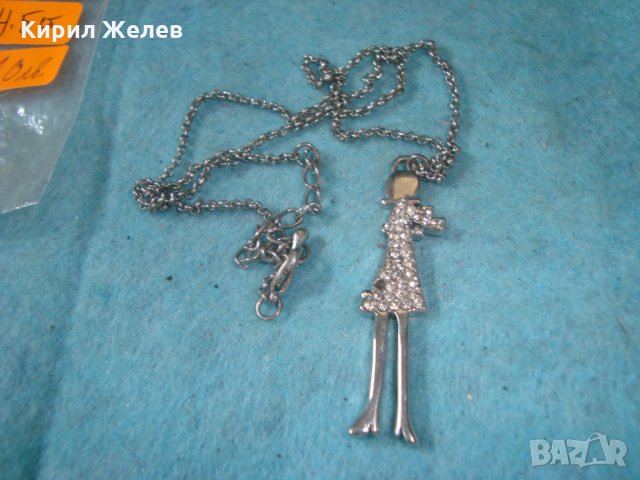 ПОСРЕБРЕН ФИГУРАЛЕН АРТ МЕДАЛЬОН ИНКРУСТИРАН с ЦИРКОНИ 13789, снимка 8 - Колиета, медальони, синджири - 35232068