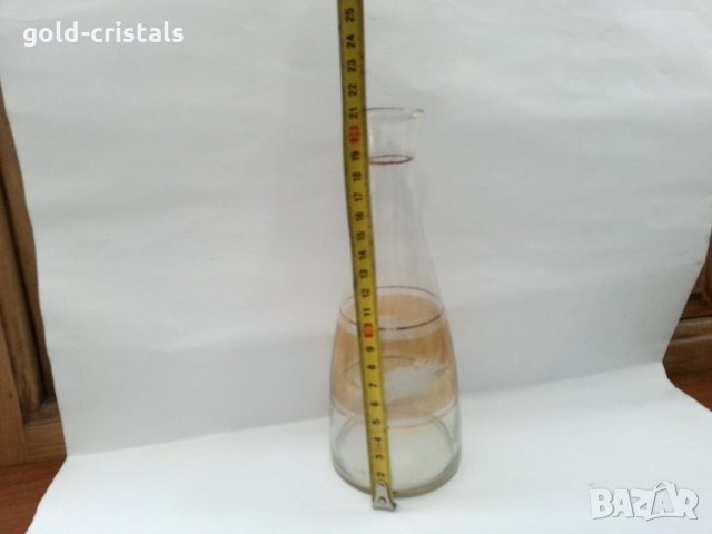 Гарафа бутилка, снимка 3 - Антикварни и старинни предмети - 33488943