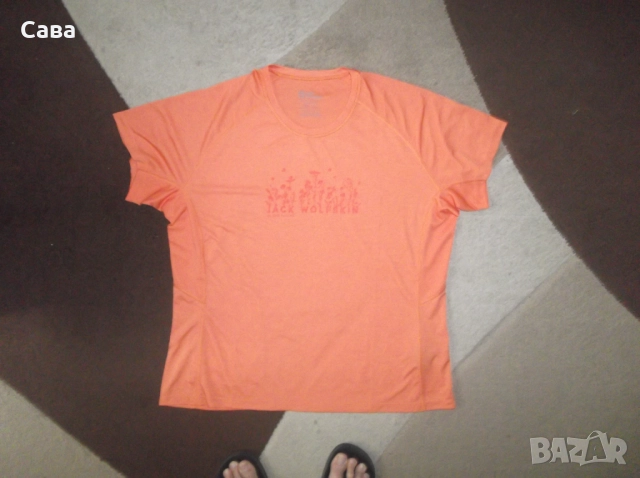 Тениска JACK WOLFSKIN  дамска,2ХЛ, снимка 2 - Тениски - 51597443