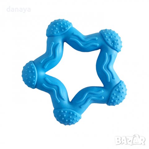 2922 Гумена играчка за куче звезда играчка за дъвчене, снимка 4 - За кучета - 37027053