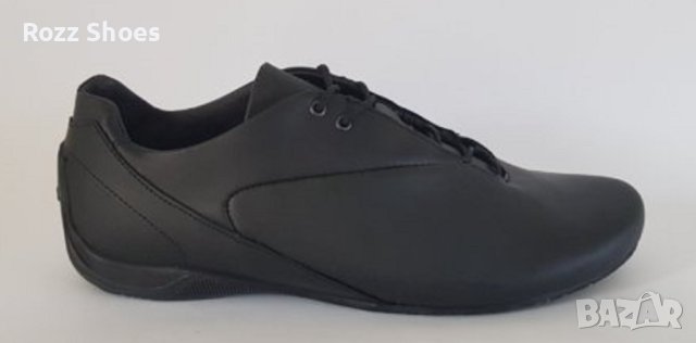 100 % Естествена кожа мъжки спортни черни обувки , снимка 4 - Спортно елегантни обувки - 43862056