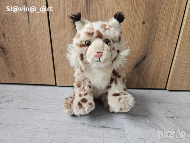 Реалистична котка Риз - плюшена играчка