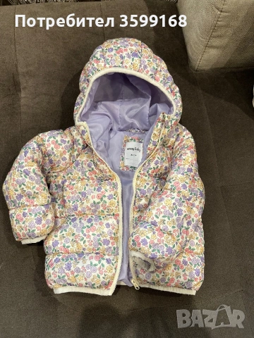Детско яке за момиче Sinsay 86рр, снимка 5 - Бебешки якета и елеци - 53219308