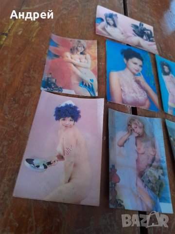 Стари преливащи се еротични картички, снимка 2 - Колекции - 43853663