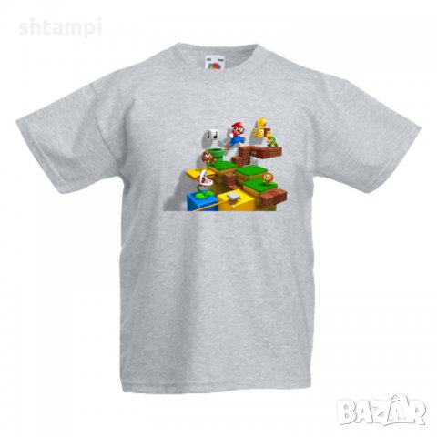 Детска тениска Супер Марио Super Mario Game Scene, снимка 4 - Детски тениски и потници - 33081582