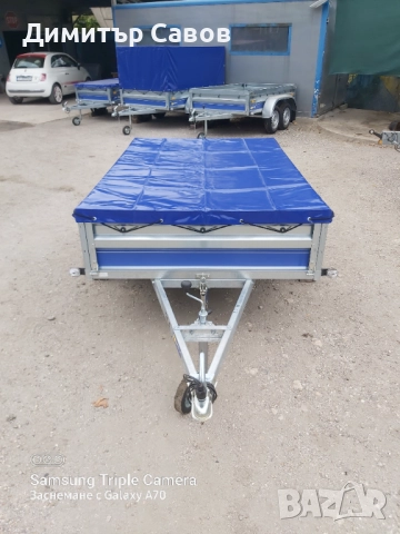 Туристическо, самосвално ремарке VESTA LIGHT 20 с плосък брезент, снимка 4 - Ремаркета - 51976423