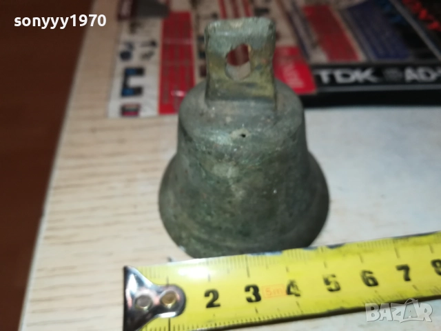 МЕД/МЕСИНГ-КАМБАНКА 3010251914, снимка 12 - Антикварни и старинни предмети - 52238670