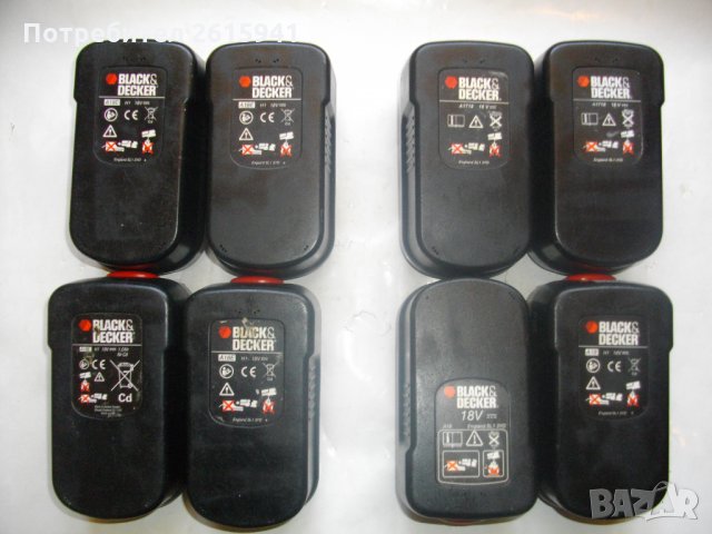 18 Волта-Добра Батерия-Black Decker-Блек Декер-Тип Шейна-Английска, снимка 11 - Други инструменти - 28366864