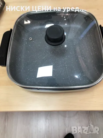 Мултифункционален електрически тиган TECTRO, 1500W, снимка 5 - Прибори за хранене, готвене и сервиране - 48417301