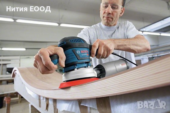 Bosch GEX 40-150 Ексцентър шлайф, 400W, 060137B201, куфар -boxx, снимка 2 - Други инструменти - 40070045