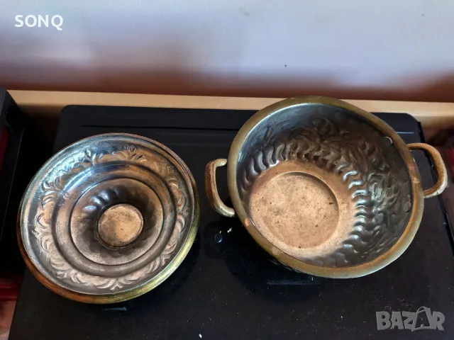 Страхотен Стар Меден Съд, снимка 5 - Антикварни и старинни предмети - 48128849