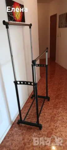 Подвижна закачалка, щендер за дрехи, снимка 10 - Закачалки - 48633828