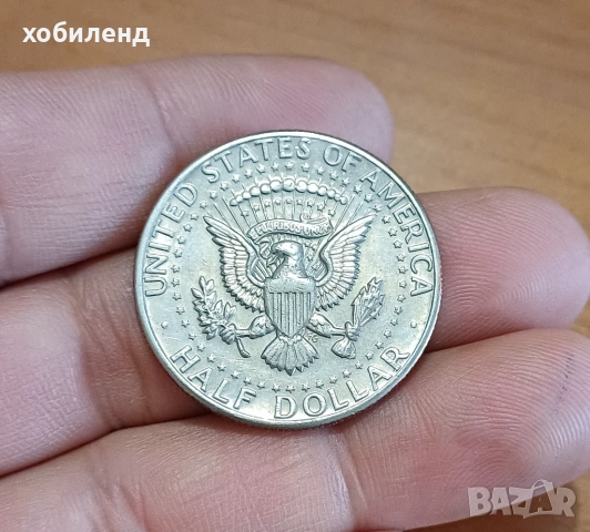 Половин долар Кенеди 1974, снимка 2 - Нумизматика и бонистика - 51707652