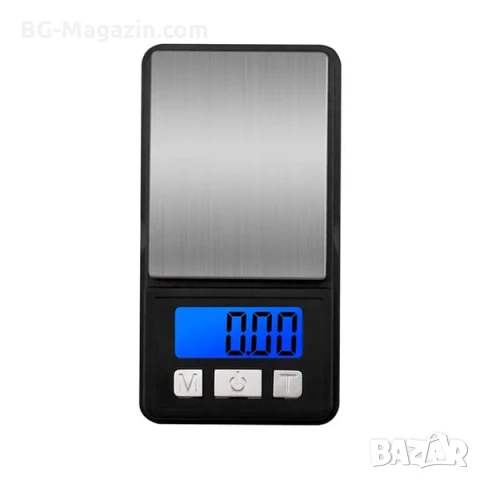 Джобна мини дигитална бижутерска везна 0.01до 200г за храна злато бижута златарска малка прецизна, снимка 4 - Везни - 50929649