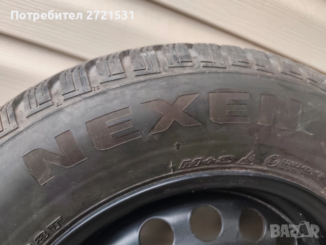 Джанти със Зимни гуми Nexen Winguard Snow G3 185/70/14 Dot3720, снимка 2 - Гуми и джанти - 52168403
