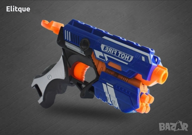 Детски ръчен пистолет с меки куршуми, снимка 7 - Други - 52865934