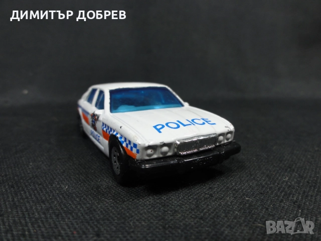 СТАРА РЕТРО МЕТАЛНА КОЛИЧКА MATCHBOX THAILAND JAGUAR XJ6 POLICE, снимка 5 - Колекции - 52021348