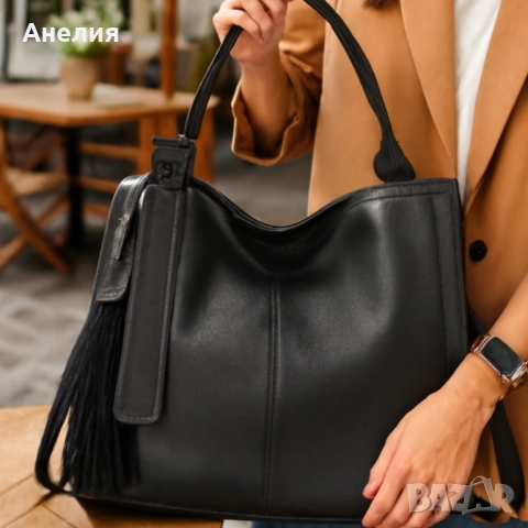 Стилна самска чанта с голям обем, снимка 3 - Чанти - 52486197