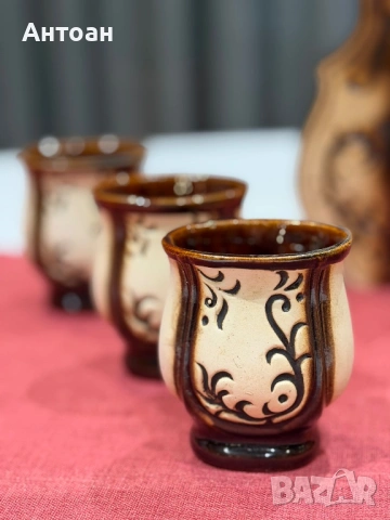 Керамичен сервиз за напитки, снимка 2 - Сервизи - 53263181