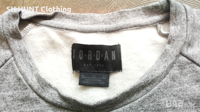 JORDAN SWEATSHIRT SPORTSWEAR LEGACY AJ 11 FLEECE CREWNECK размер XL блуза 37-52, снимка 8 - Блузи - 52160192