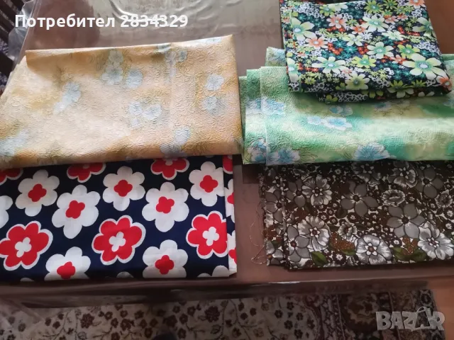 платове - басма/крепон за поли/блузи