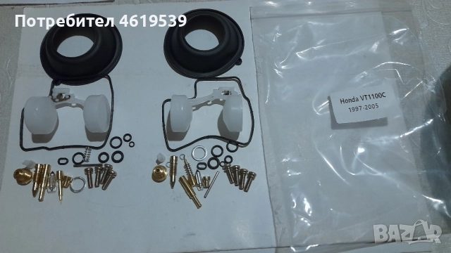 Honda VT 1100C 1997-2005 Хонда Шадоу Вт ремонтен комплект карбуратор , снимка 7 - Мотоциклети и мототехника - 52567140