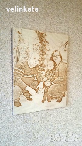 Гравирана снимка подарък за юбилей рожден ден кръщене или др пововд, снимка 12 - Декорация за дома - 32550283