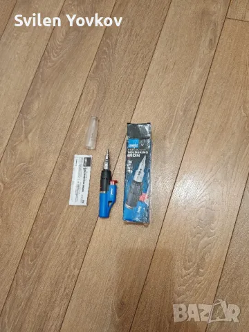 Продавам газов  поялник  внос от Англия , снимка 3 - Поялници и запояване - 49688524