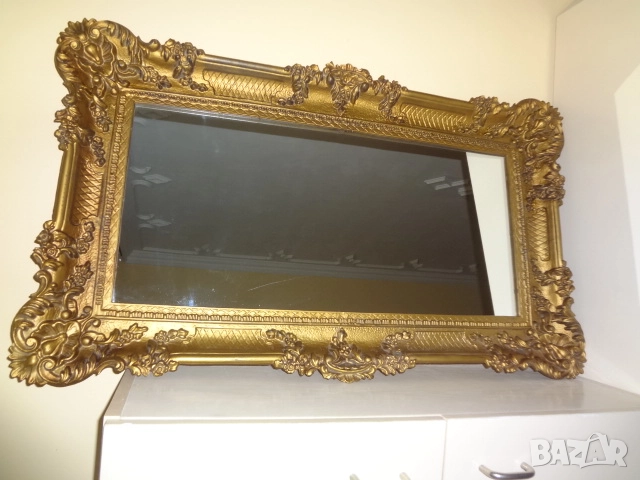 Голямо разкошно огледало от Германия, снимка 2 - Огледала - 52596893