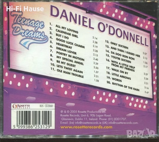 Daniel O donnell-Dreams, снимка 2 - CD дискове - 37741702