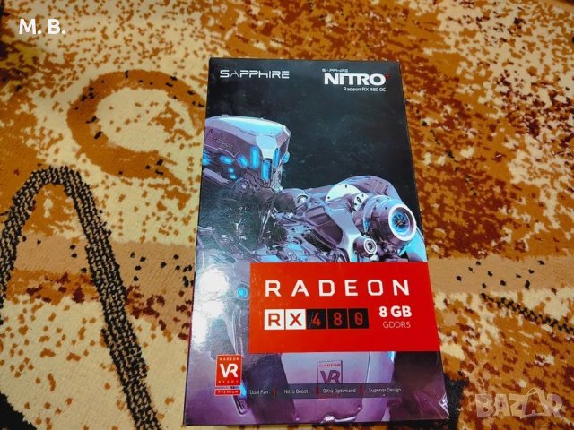 Видео карти RX 480 8 GB, снимка 7 - Видеокарти - 42802262