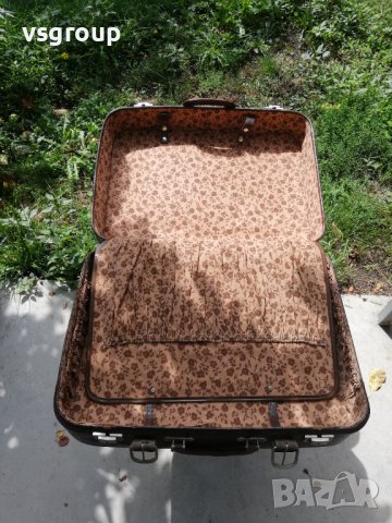 Кожен куфар за багаж, снимка 2 - Куфари - 37887344
